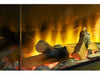 logs and fire of the 150 acantha aspire media wall fire