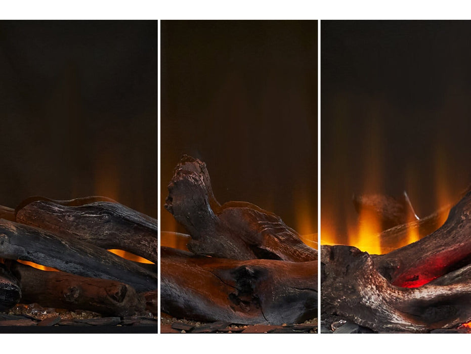 levels of flame brightness of acantha 1500 ignis panoramic fire