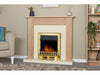 brass adam blenheim in a fireplace suite that is the adam southwold in a lounge area