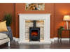 Lounge are with the echo electric stove fire in the acantha amalfi