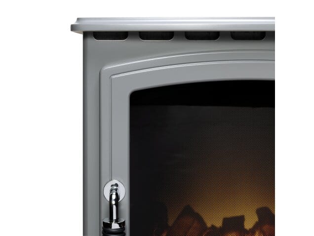 top left part of the adam aviemore stove electric