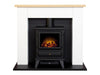 adam chester fireplace stove suite with hudson stove