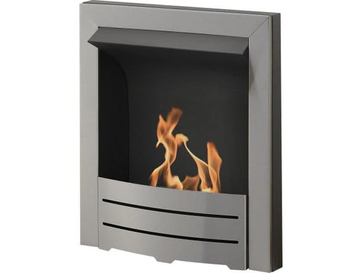 side view of the adam colorado ethanol burning fireplace