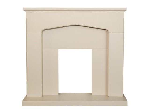 adam cotswold 48 inch stone effect fireplace