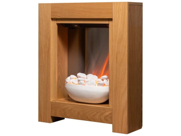 Adam Monet Electric Fire Suite with Electric Fire, 23 Inch