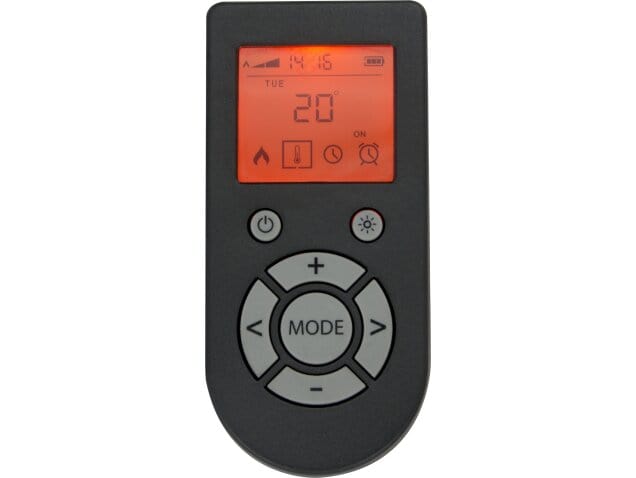 Remote control for the adam oslo electric inset fire